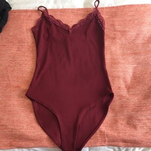 Lace body suit